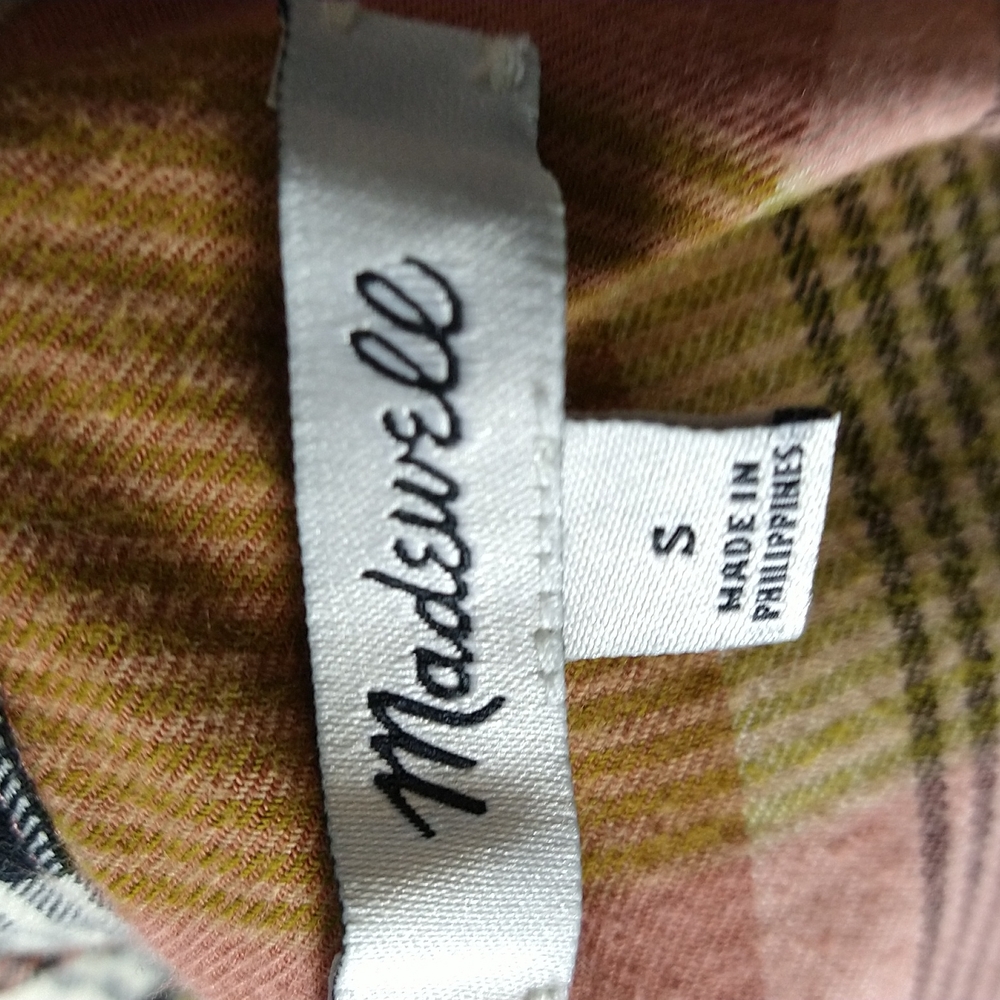 Maxwell plaid button down small shirt - Picture 8 of 8